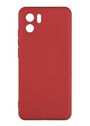 Чехол для xiaomi redmi a1 4g full case tpu plus silicone touch no logo цвет 20 blue5 фото