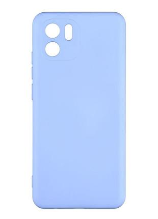 Чехол для xiaomi redmi a1 4g full case tpu plus silicone touch no logo цвет 20 blue6 фото