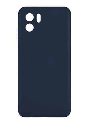 Чехол для xiaomi redmi a1 4g full case tpu plus silicone touch no logo цвет 20 blue1 фото