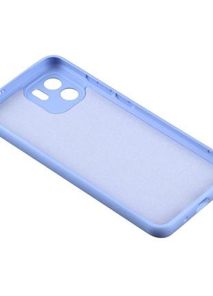 Чехол для xiaomi redmi a1 4g full case tpu plus silicone touch no logo цвет 20 blue9 фото