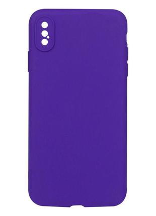 Чохол full frame camera protective для iphone xs max колір 34, purple