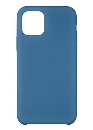 Чехол soft case для iphone 11 pro цвет 20, navy blue