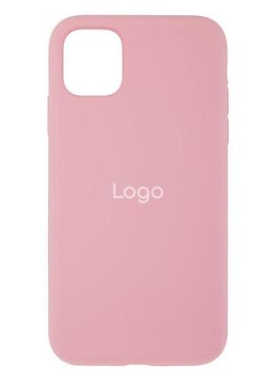 Чехол для iphone 11 silicone case full size aa  цвет 12 pink7 фото