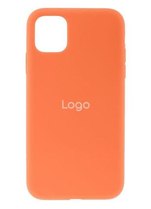 Чехол для iphone 11 silicone case full size aa  цвет 12 pink2 фото