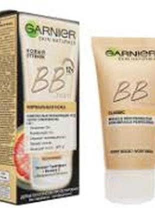 Bb-крем для нормальної шкіри garnier skin naturals с 50 мл молочно-бежевий3 фото