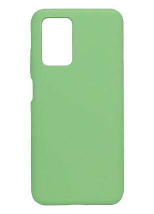 Чехол для xiaomi redmi 10 full case no logo цвет 01 mint