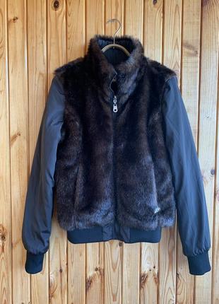 Двухстороння куртка на меху