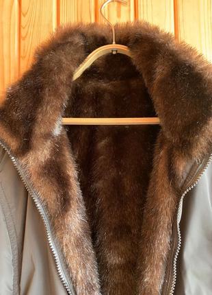 Двухстороння куртка на меху