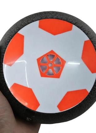 Игра летающий футбольный мяч hover ball (11см) оранжевый