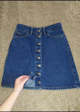 Очень классная джинсовая юбка1 фото