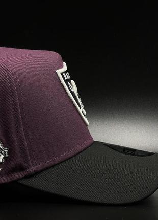 Оригинальная коричневая кепка new era las vegas raiders two-tone dark purple5 фото