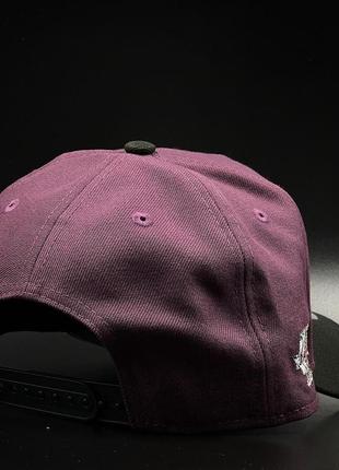 Оригинальная коричневая кепка new era las vegas raiders two-tone dark purple7 фото