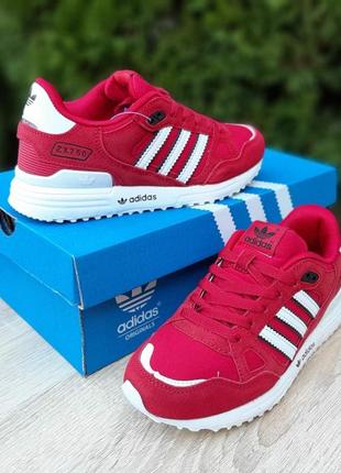 Женские кроссовки adidas zx 750 красные скидки sale &lt;unk&gt; smb9 фото