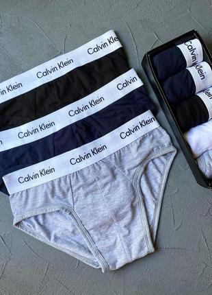 Мужской набор трусов, набор трусов для мужчин,calvin klein, подарочный набор трусов, мужское нижнее белье.