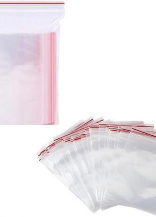 Пакети із замком zip-lock 16х25см 100шт knz