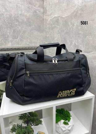 Желтый n - дорожно-спортивная вместительная сумка на молнии с множеством карманов (5081)