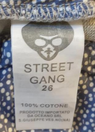 Фирменные шорты street gang  италия9 фото