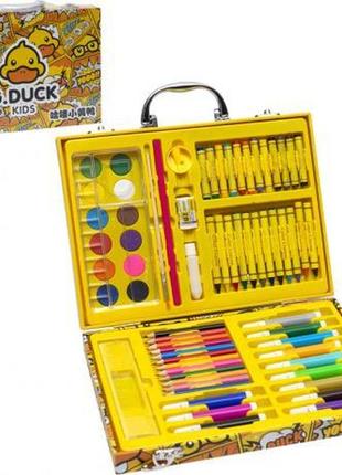Художній набір для малювання 66 предметів "g.duck" у дерев'яному кейсі