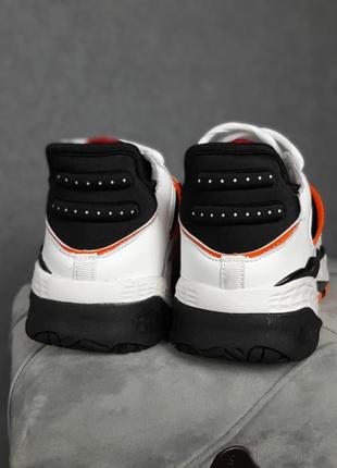 Женские кроссовки adidas niteball белые с черным цветные полоски скидка sale &lt;unk&gt; smb3 фото