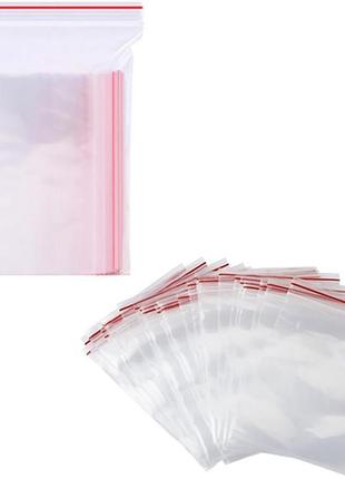 Пакети із замком zip-lock 16х22см 100шт knz