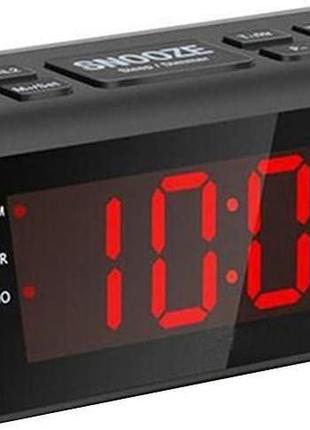 Zuoluo будильник, цифровые часы, радио, прикроватные часы настольные часы восход солнца