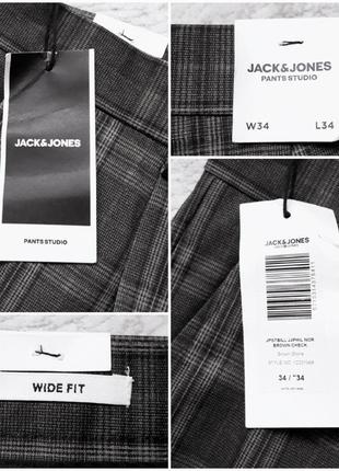 Стильні стрейчеві штани злегка звужені донизу, 48?-50-52?, jack&amp;jones7 фото