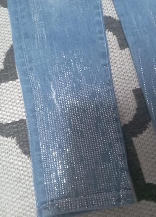 Шикарные стрейчевые джинсы женские в идеале,размер l6 фото