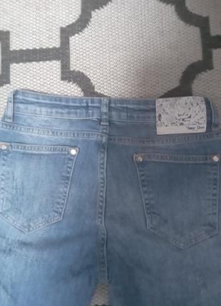 Шикарные стрейчевые джинсы женские в идеале,размер l8 фото