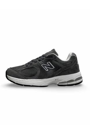 Кроссовки new balance 2002r темно-серые