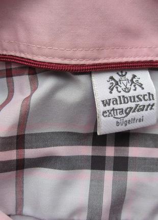 Walbusch extraglatt (l/xl) рубашка женская натуральная4 фото