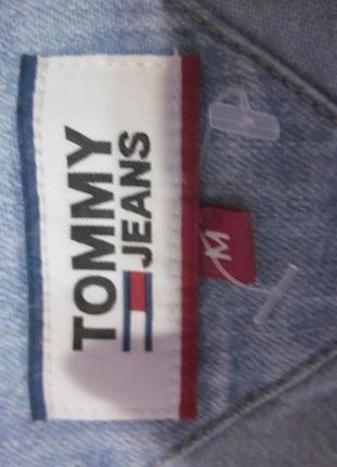 Джинсовая рубашка tommy jeans размер m4 фото