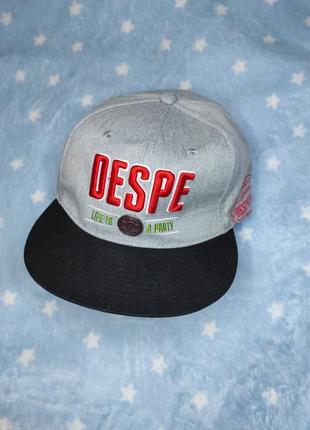 Despe бейсболка кепка snapback снепбек бейсболка реперка