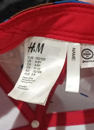 Кепка бейсболка супер марио super mario h&amp;m nintendo6 фото