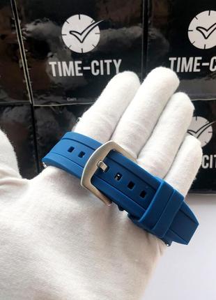 Мужские часы megalith 8042m blue/gold, quartz