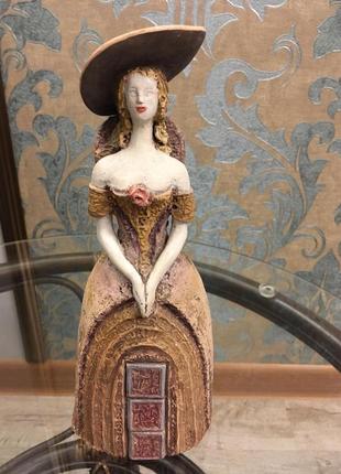 Статуетка девушка италия керамика