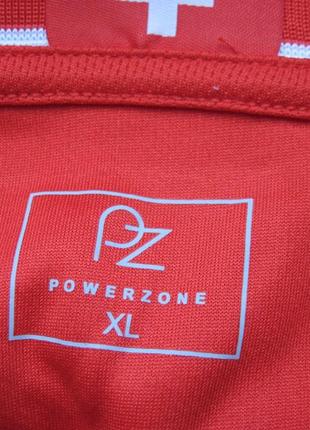 Powerzone (xl) футбольная спортивная футболка мужская швейцария5 фото