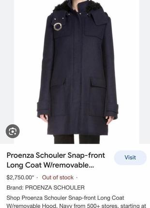 Невероятное пальто от бренда proenza schouler (оригинал)
