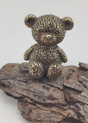 Фигурка "медвежонок" из латуни арт. 04690