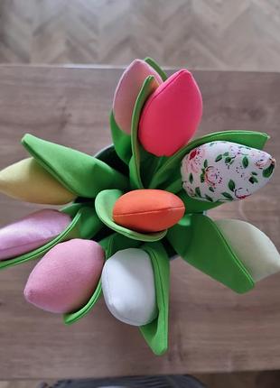Горшок с цветами handmade