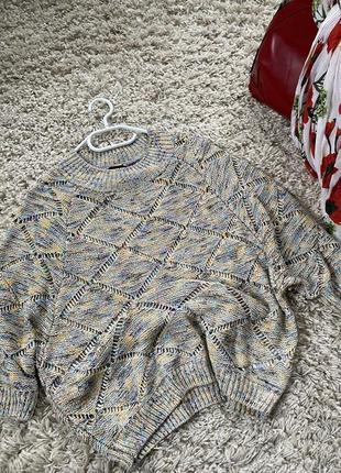 Красивый ажурный лёгкие свитер,urban classics,p.s-l3 фото