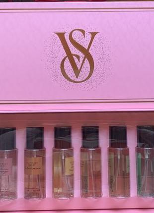 Набір victoria’s secret, vs, спрей, міст, блиск