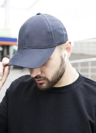Чоловіча базова сіра кепка бейсболка
