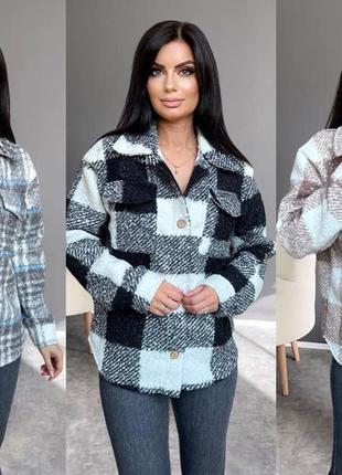 Букле рубашка сорочка пальто