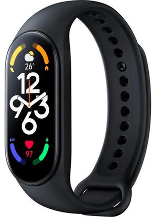 Фитнес браслет fitpro smart band m7 (смарт часы, пульсоксиметр, пульс). цвет: черный gw7 фото