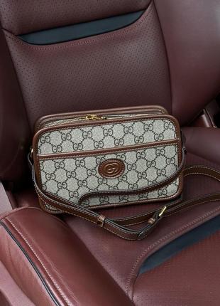 Жіноча сумка gucci mini bag with interlocking g7 фото