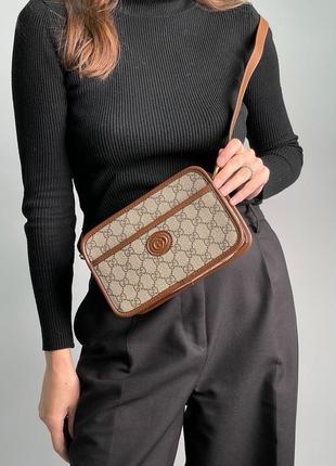 Жіноча сумка gucci mini bag with interlocking g9 фото