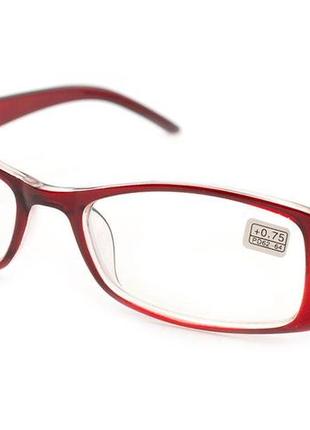 Окуляри gvest 23402-c2 у пластиковій оправі +1,00