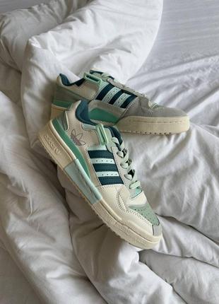 Кроссовки adidas forum turquoise9 фото