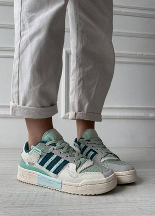 Кроссовки adidas forum turquoise10 фото