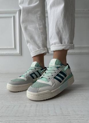 Кроссовки adidas forum turquoise8 фото